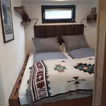 度假居 Tiny House Im Seecontainer Mit Parkplatz, Glasfaser, Veranda Und Gehobener Ausstattung