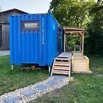 Tiny House Im Seecontainer Mit Parkplatz, Glasfaser, Veranda Und Gehobener Ausstattung 度假居